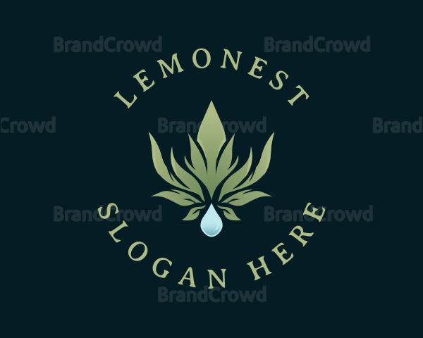 Natural Weed Cannabis Logo