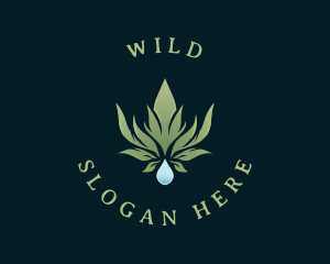 Natural Weed Cannabis Logo