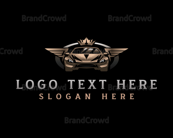 Wing Crown Car Logo