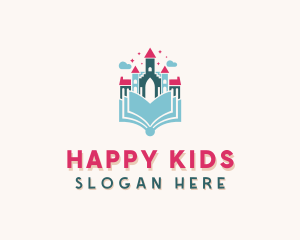 Kids School Book logo design