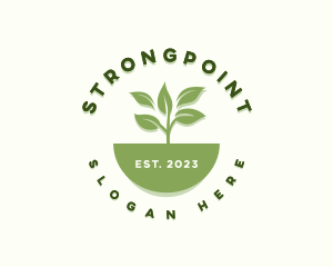 Horticulture - Farm Plant Seedling logo design