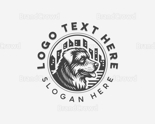 Dog Animal Veterinary Logo