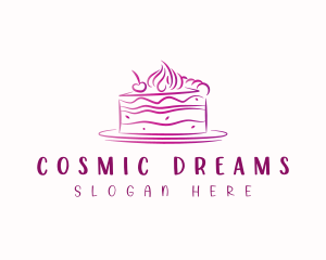 Red Velvet - Sweet Cake Bakery logo design