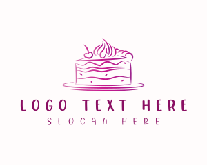 Meringue - Sweet Cake Bakery logo design