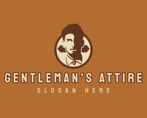 Retro Gentleman Father logo design