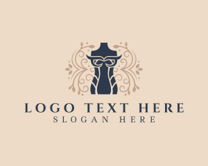 Elegant Mannequin Fashion Logo