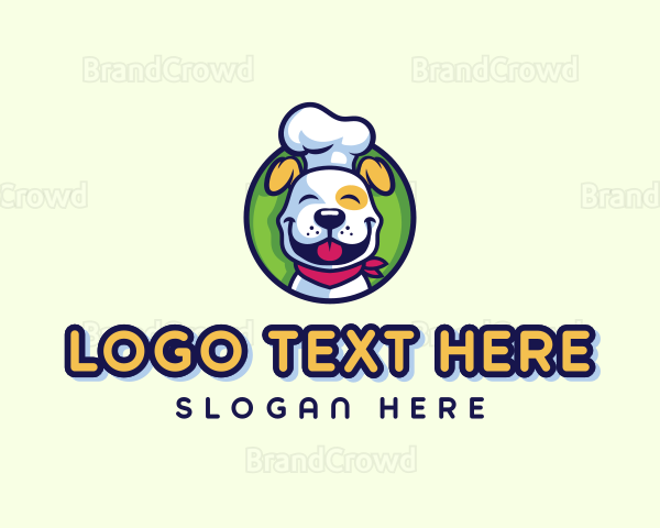 Pet Chef Dog Logo