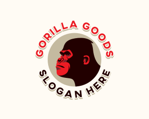 Gorilla - Gorilla Ape Monkey logo design