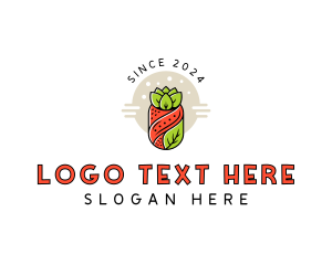 Sushi - Gourmet Vegetable Sushi logo design