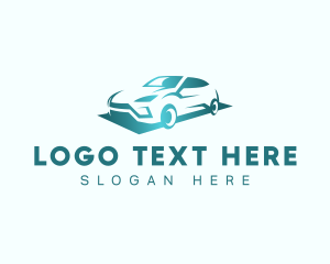 Headlight - Garage Car Automotive logo design