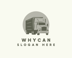 Logistic Freight Trucking Logo