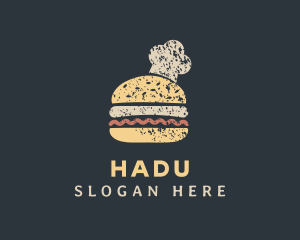 Chef Hat Hamburger Logo