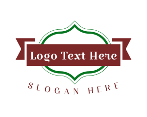 Traditional Italian Restaurant Text Logo