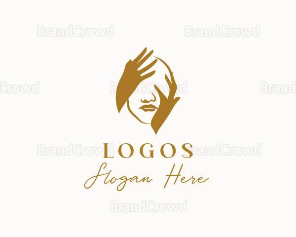 Hand Beauty Face Logo