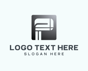 Lettermark - Professional Firm Letter P logo design