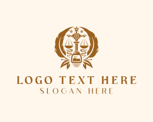 Attorney - Legal Attorney Notary logo design