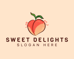 Sexy Lingerie Peach Logo