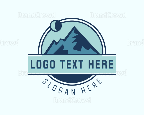 Mountain Adventure Hiking Logo