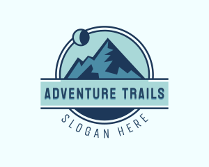 Mountain Adventure Hiking logo design