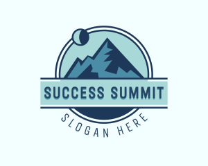 Mountain Adventure Hiking logo design