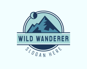 Mountain Adventure Hiking logo design