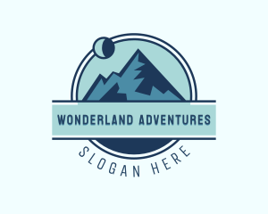 Mountain Adventure Hiking logo design