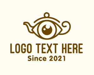 Eye - Genie Lamp Eye logo design