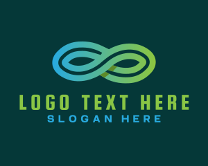 Biotech - Startup Business Loop logo design