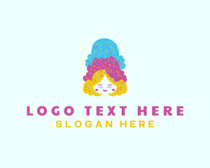 Sorbet - Ice Cream  Gelato Dessert logo design