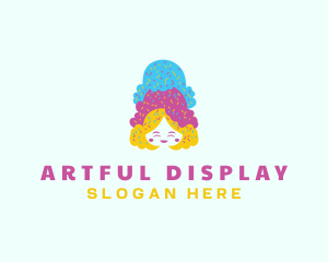 Ice Cream  Gelato Dessert logo design