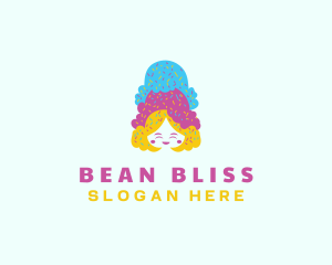 Ice Cream  Gelato Dessert logo design