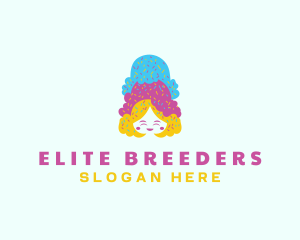 Ice Cream  Gelato Dessert logo design