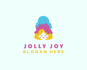 Ice Cream  Gelato Dessert logo design