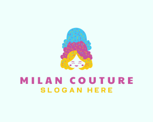 Ice Cream  Gelato Dessert logo design