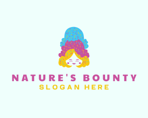 Ice Cream  Gelato Dessert logo design