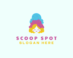 Scoop - Ice Cream  Gelato Dessert logo design