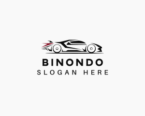 Supercar Vehicle Race Logo