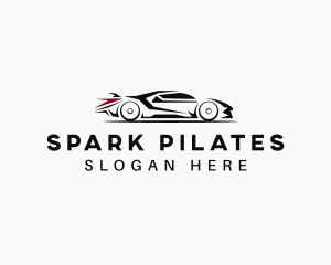 Supercar Vehicle Race Logo