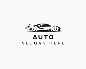 Racing - Supercar Vehicle Race logo design