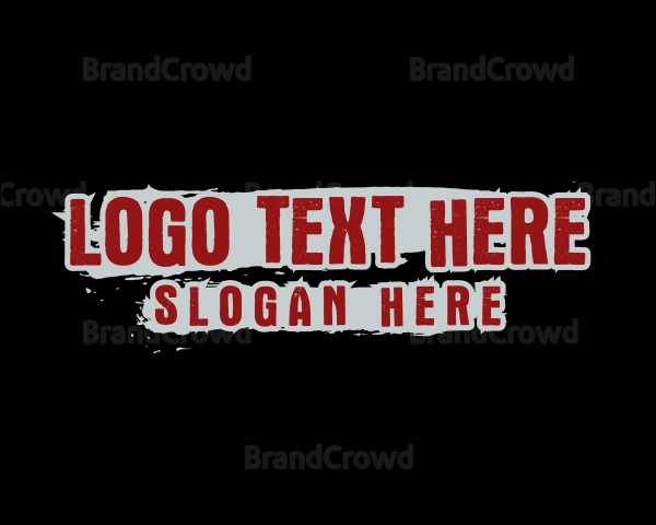 Horror Brushed Company Logo