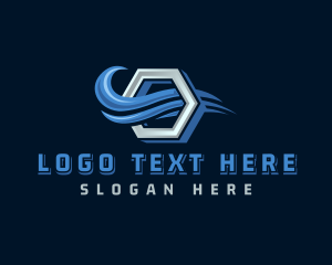 Fridge - Industrial Cooling Airconditioning logo design