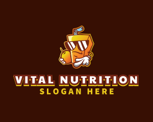 Nutritionist - Orange Juice Drink logo design