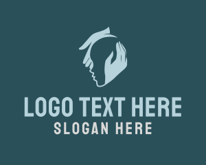 Human - Human Head Care logo design