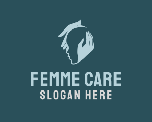 Human Head Care logo design