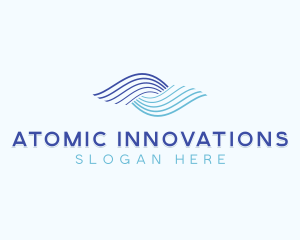 Water Technology Wave logo design