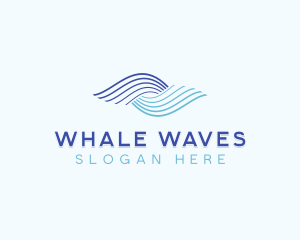 Water Technology Wave logo design