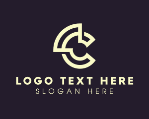 Commercial - Digital Letter C logo design