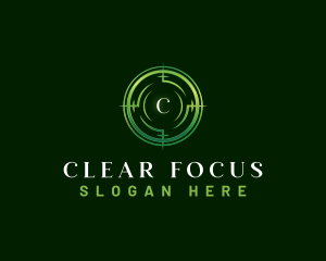 Focus - Crosshair Sniping Game logo design