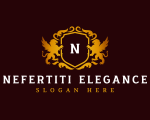 Elegant Griffin Crest logo design