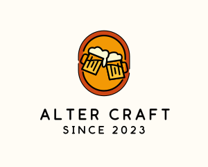 Craft Beer Pub Liquor logo design